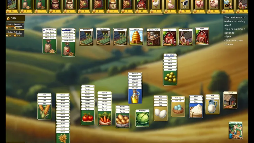 Скриншот 4 к игре Relaxing Farm: Merge Tales