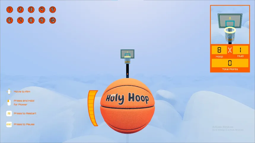 Скриншот 1 к игре Holy Hoop