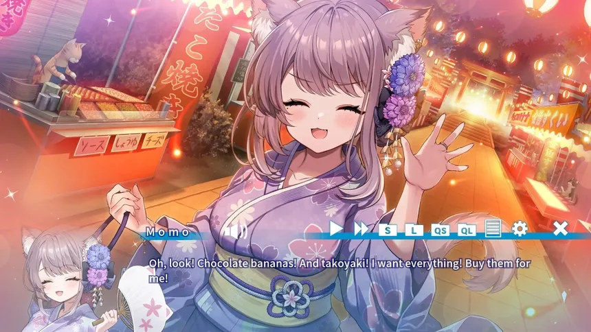 Скриншот 2 к игре 猫猫旅行社 ももいろ町おこしプロジェクト！