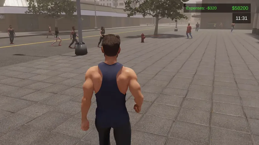 Скриншот 3 к игре Ultimate Gym Simulator: Prologue