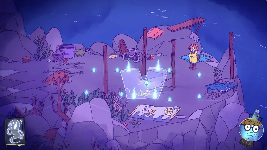 Скриншот 1 к игре Greta Sees Ghosts!