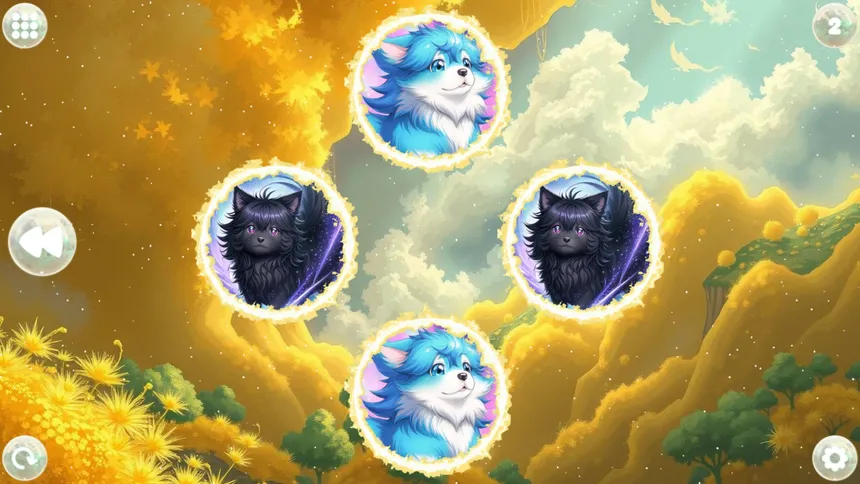 Скриншот 1 к игре Anime Dream Match: Dogs