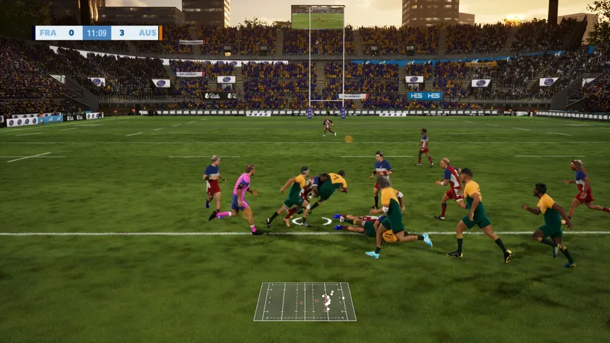 Скриншот 2 к игре Jonah Lomu Rugby Challenge 4