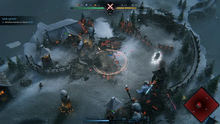 Скриншот 1 к игре Hordeguard: Winds of the North
