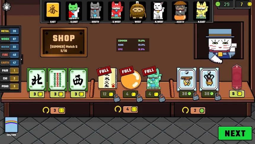 Скриншот 4 к игре Feng Shui Meowjong
