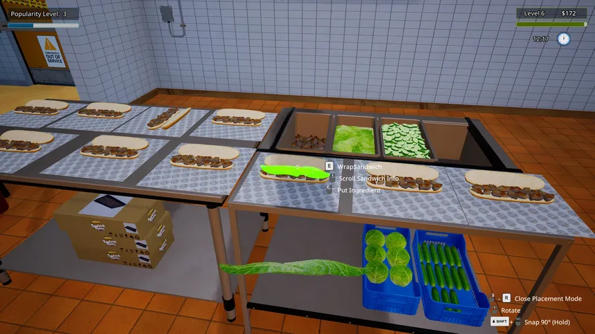 Скриншот 3 к игре Sandwich Simulator