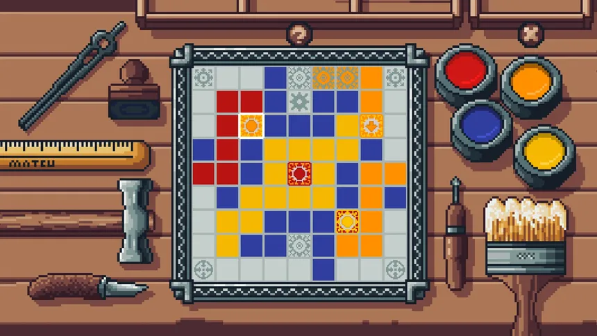 Скриншот 2 к игре Tezzel: The Tilemaker's Tale