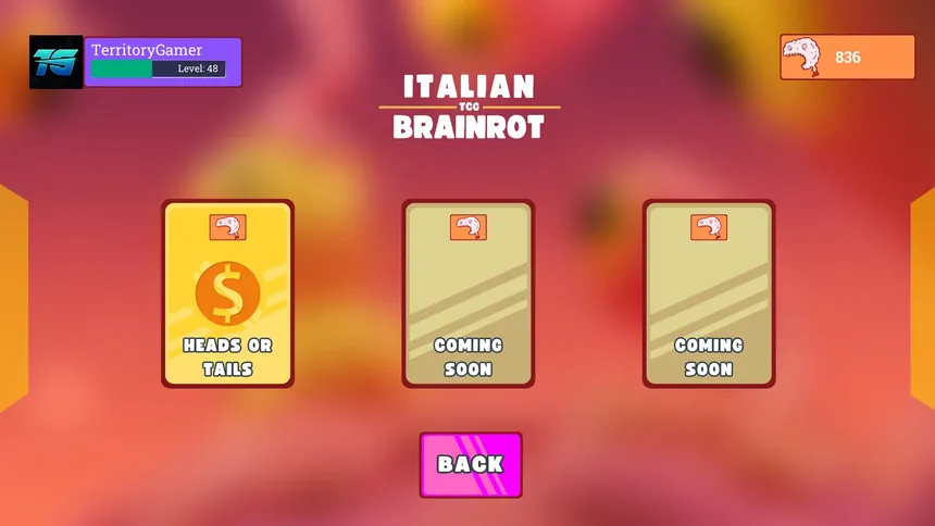 Скриншот 3 к игре Italian Brainrot TCG