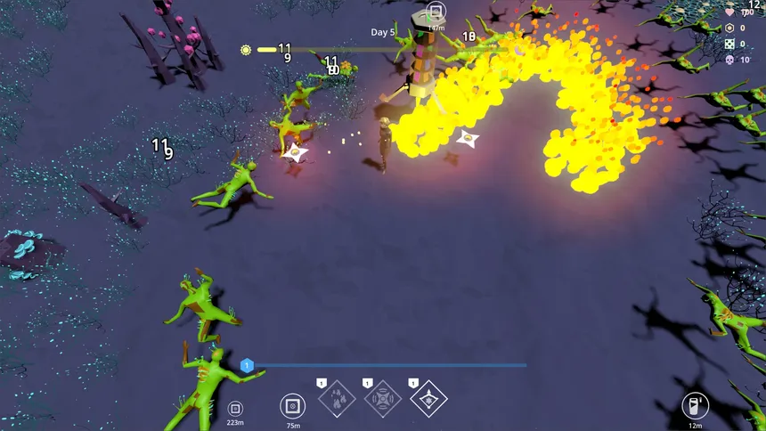 Скриншот 1 к игре Nocturnal Survivors