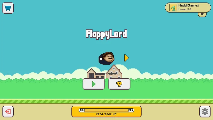Скриншот 1 к игре Flappy Lord