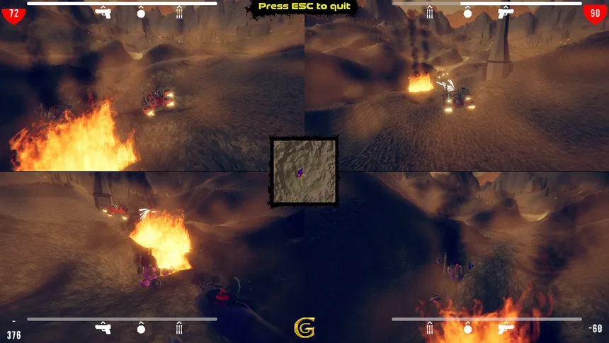 Скриншот 2 к игре Personal Hover Attack Tanks
