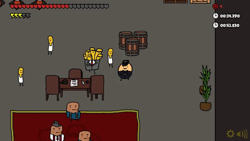 Скриншот 1 к игре Potato Cop
