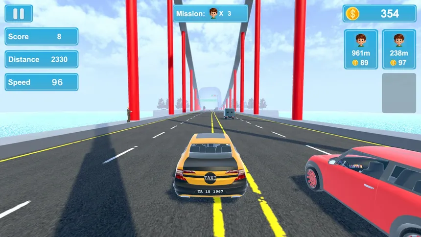 Скриншот 1 к игре City Taxi Mission