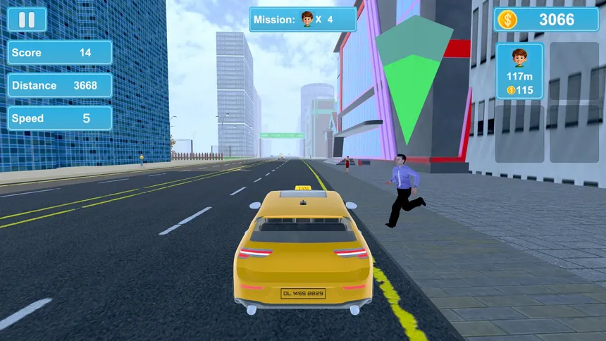 Скриншот 2 к игре City Taxi Mission