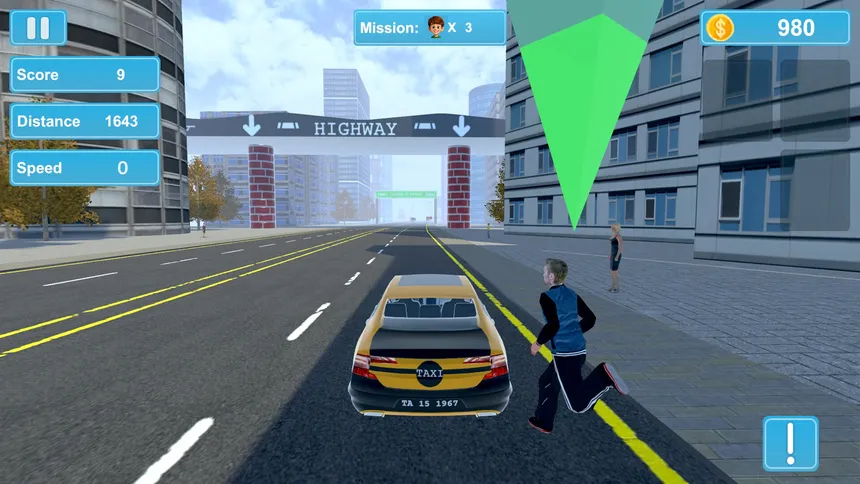 Скриншот 3 к игре City Taxi Mission