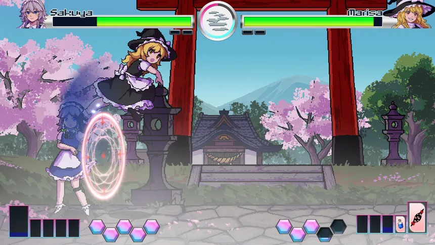 Скриншот 2 к игре Touhou Dream Duel