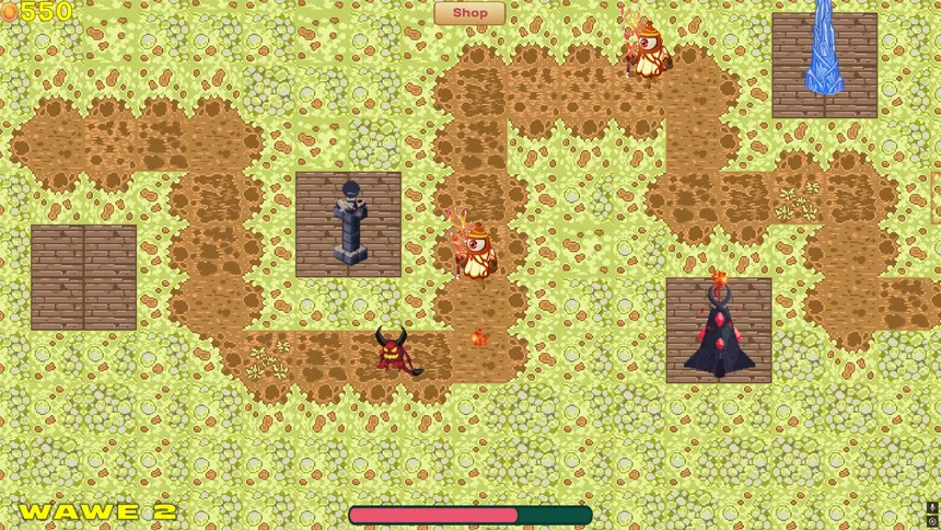 Скриншот 3 к игре Enchanted Vampire Defense
