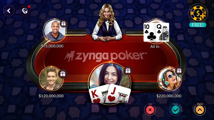 Скриншот 1 к игре Zynga Poker  – Texas Holdem