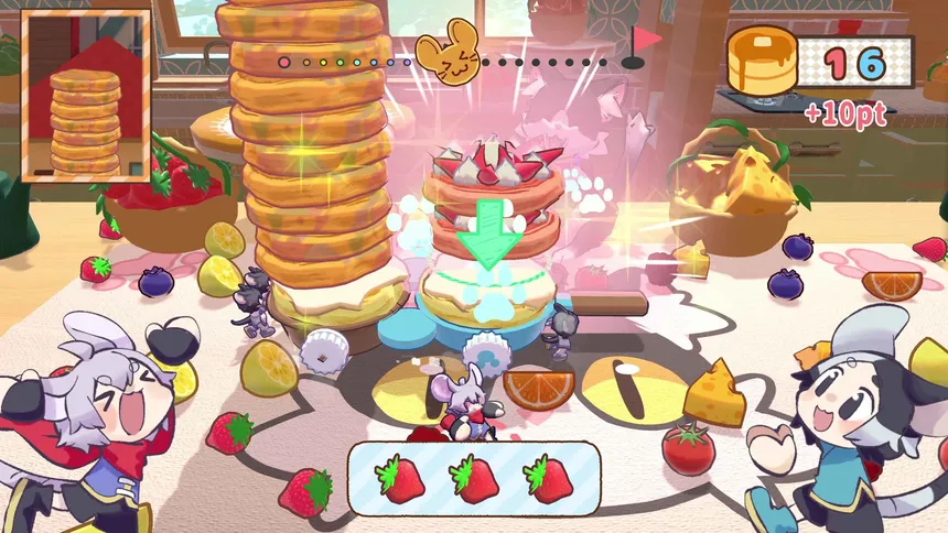 Скриншот 1 к игре ちゅーちゅーパンケーキ