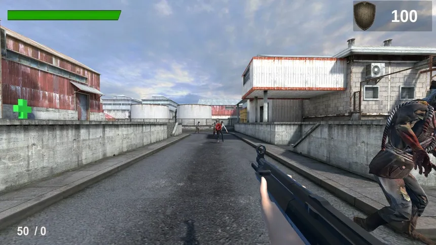 Скриншот 4 к игре Protect The Hangar : From Zombies