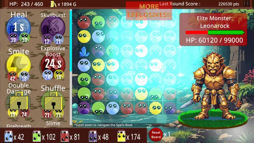 Скриншот 4 к игре Slime Match Adventure