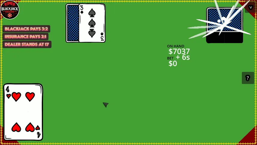 Скриншот 6 к игре Blackjack Simple