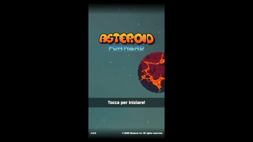 Скриншот 1 к игре Asteroid Forward