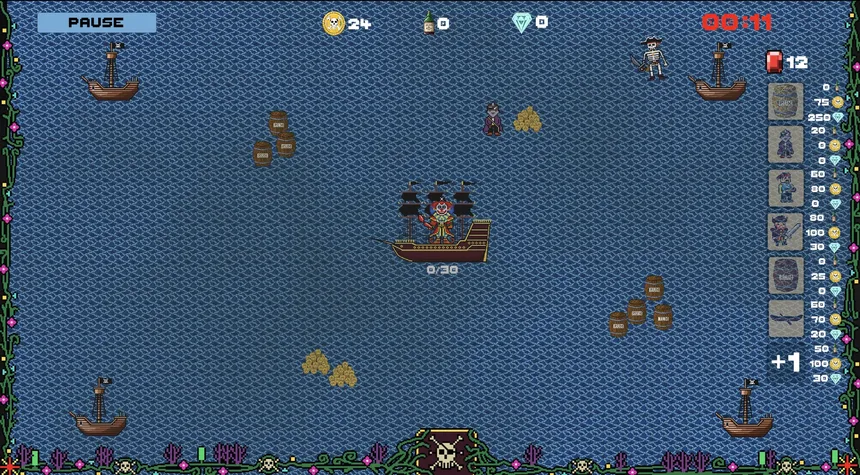 Скриншот 1 к игре Mega Pirate Pandemonium