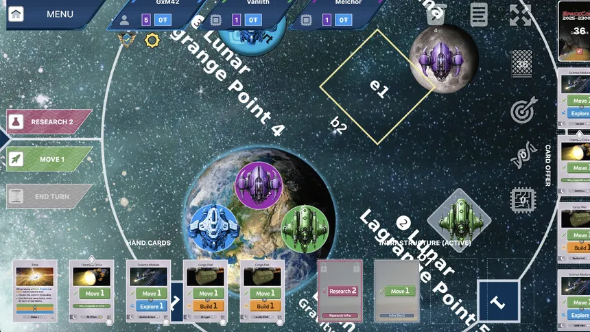 Скриншот 2 к игре SpaceCorp: 2025-2300AD