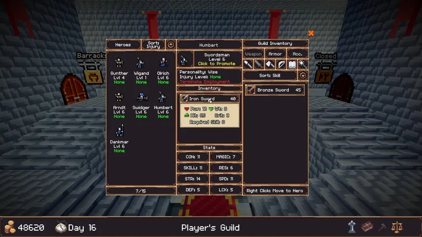 Скриншот 2 к игре Monster Slayers Incorporated