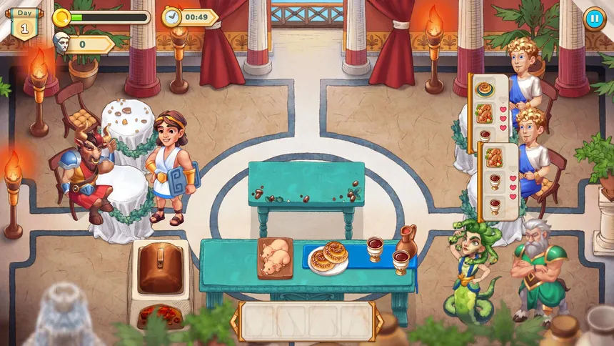 Скриншот 5 к игре Greek Kitchen Frenzy: Dionysus
