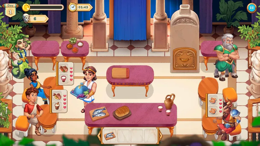Скриншот 8 к игре Greek Kitchen Frenzy: Dionysus