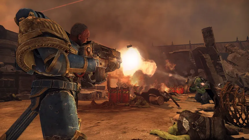 Скриншот 2 к игре Warhammer 40,000: Space Marine - Master Crafted Edition