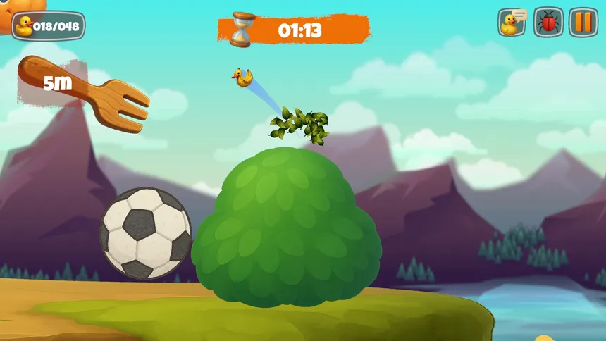 Скриншот 7 к игре Bouncing to the top with Quantum Quacks