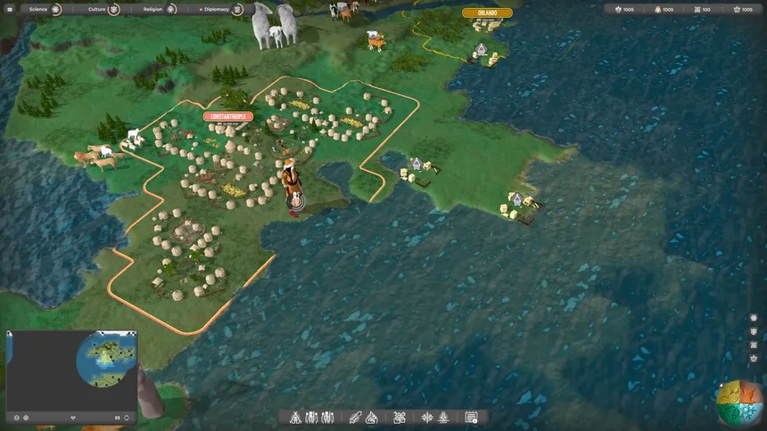 Скриншот 2 к игре The Great Tribes