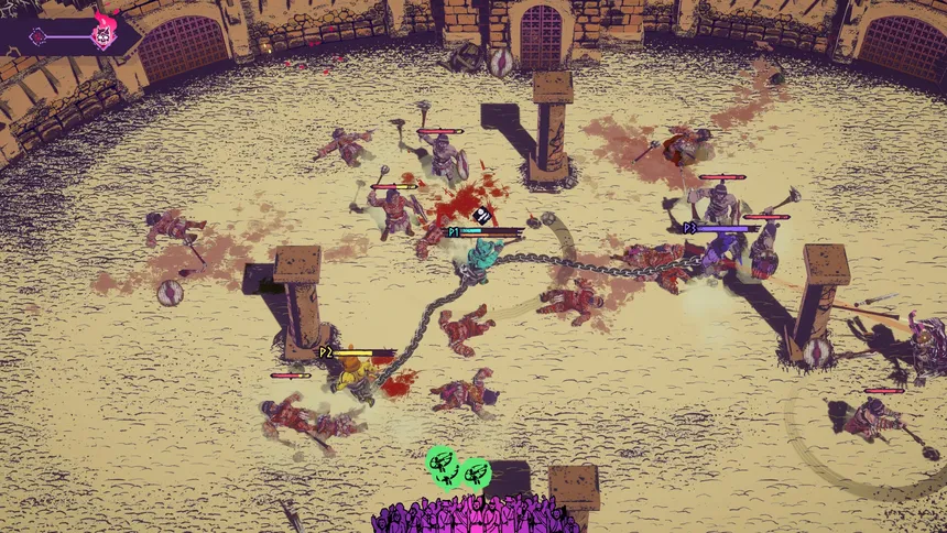 Скриншот 1 к игре Chained Beasts