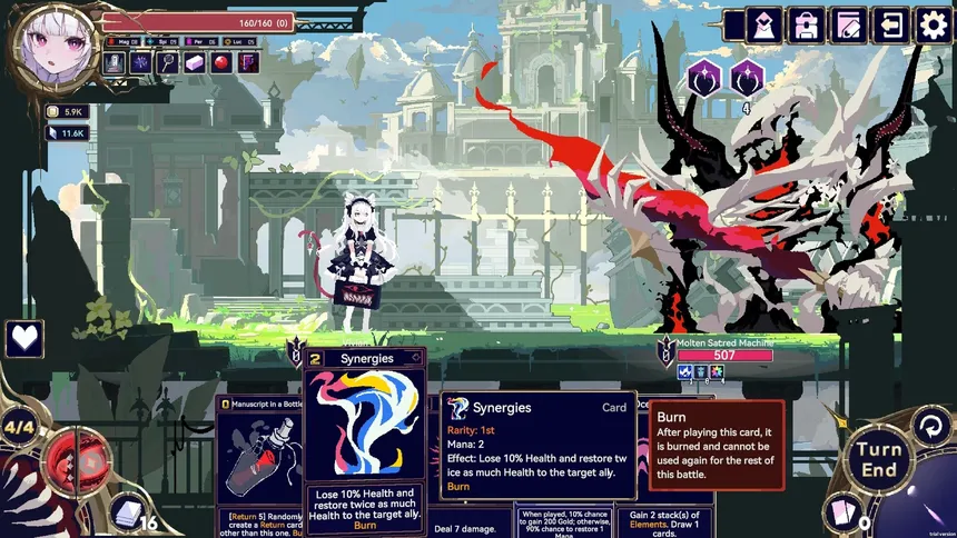 Скриншот 1 к игре Witch's Apocalyptic Journey