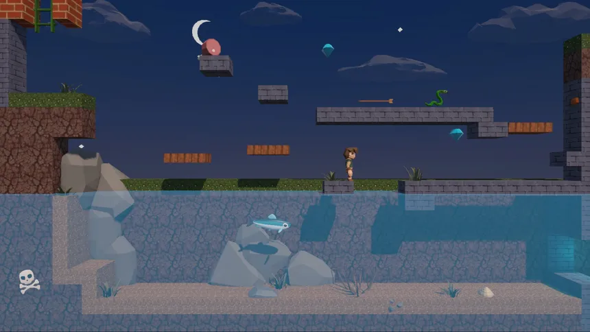 Скриншот 3 к игре Joe and the Lost Pixels