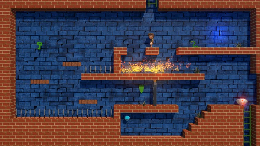 Скриншот 4 к игре Joe and the Lost Pixels
