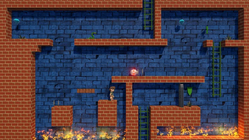 Скриншот 5 к игре Joe and the Lost Pixels