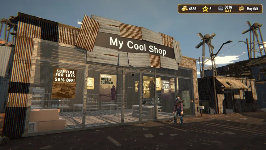Скриншот 1 к игре Wasteland Shop Simulator