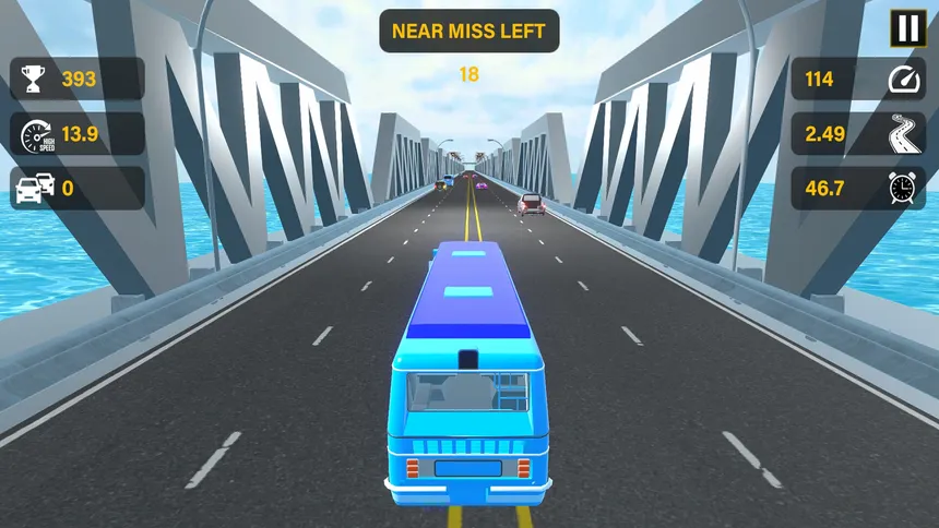 Скриншот 1 к игре Highway Bus Rush