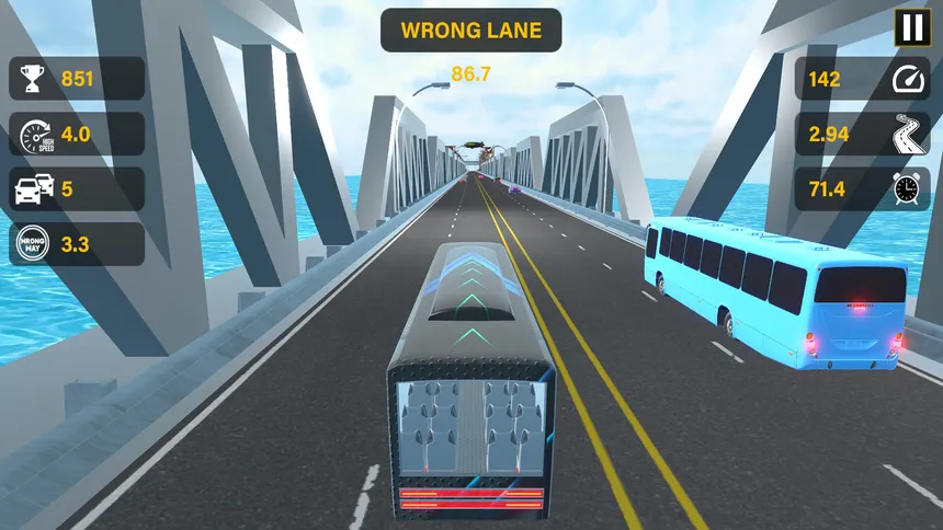 Скриншот 3 к игре Highway Bus Rush