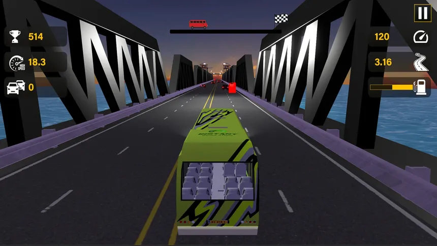 Скриншот 5 к игре Highway Bus Rush