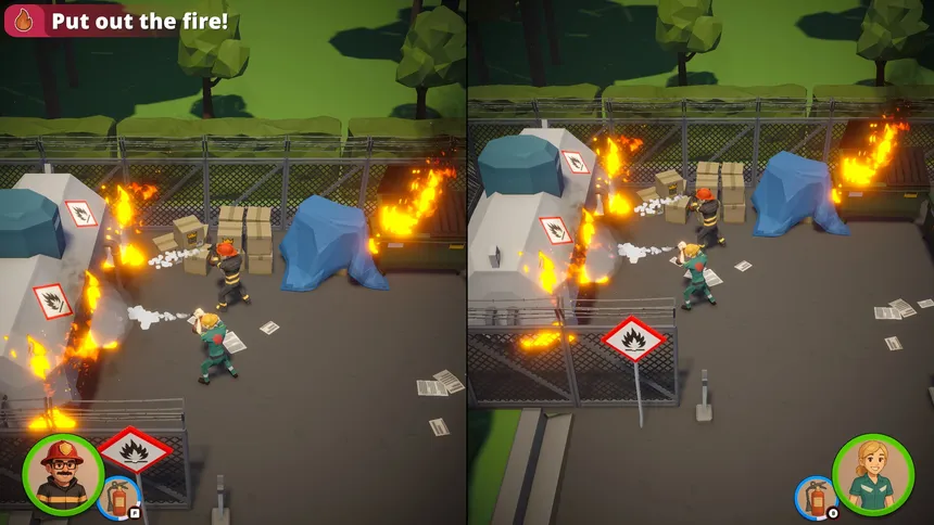 Скриншот 1 к игре Put Out the Fire