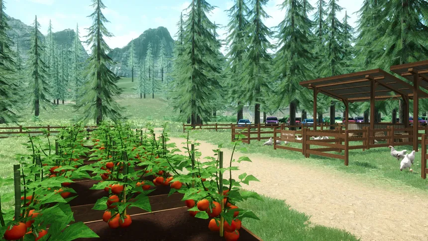 Скриншот 2 к игре Ranch Farm and Store Simulator