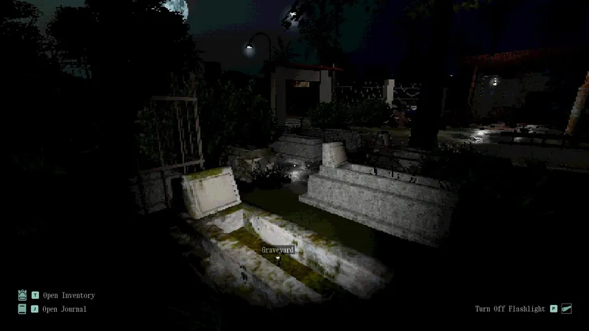 Скриншот 1 к игре (The Lingering) Graveyard Visit