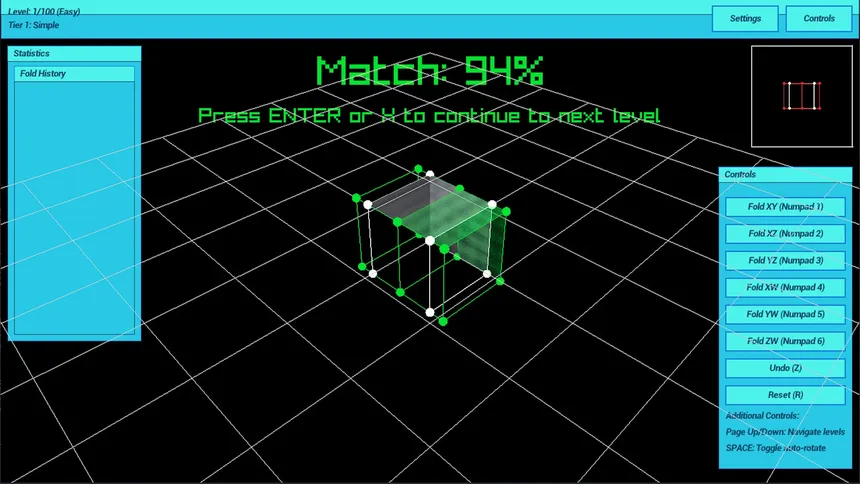 Скриншот 1 к игре Dimensional Fold