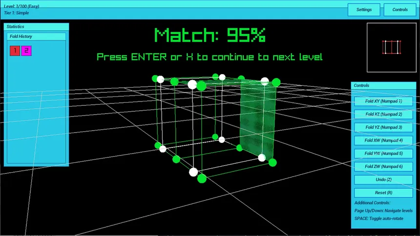 Скриншот 2 к игре Dimensional Fold