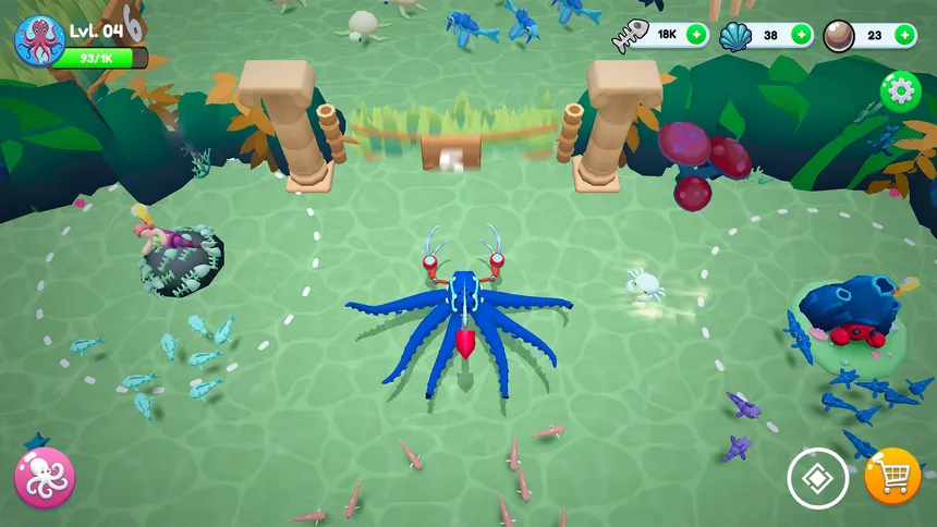 Скриншот 3 к игре Octopus Invasion